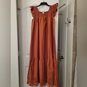 a new day Women's Orange Dress